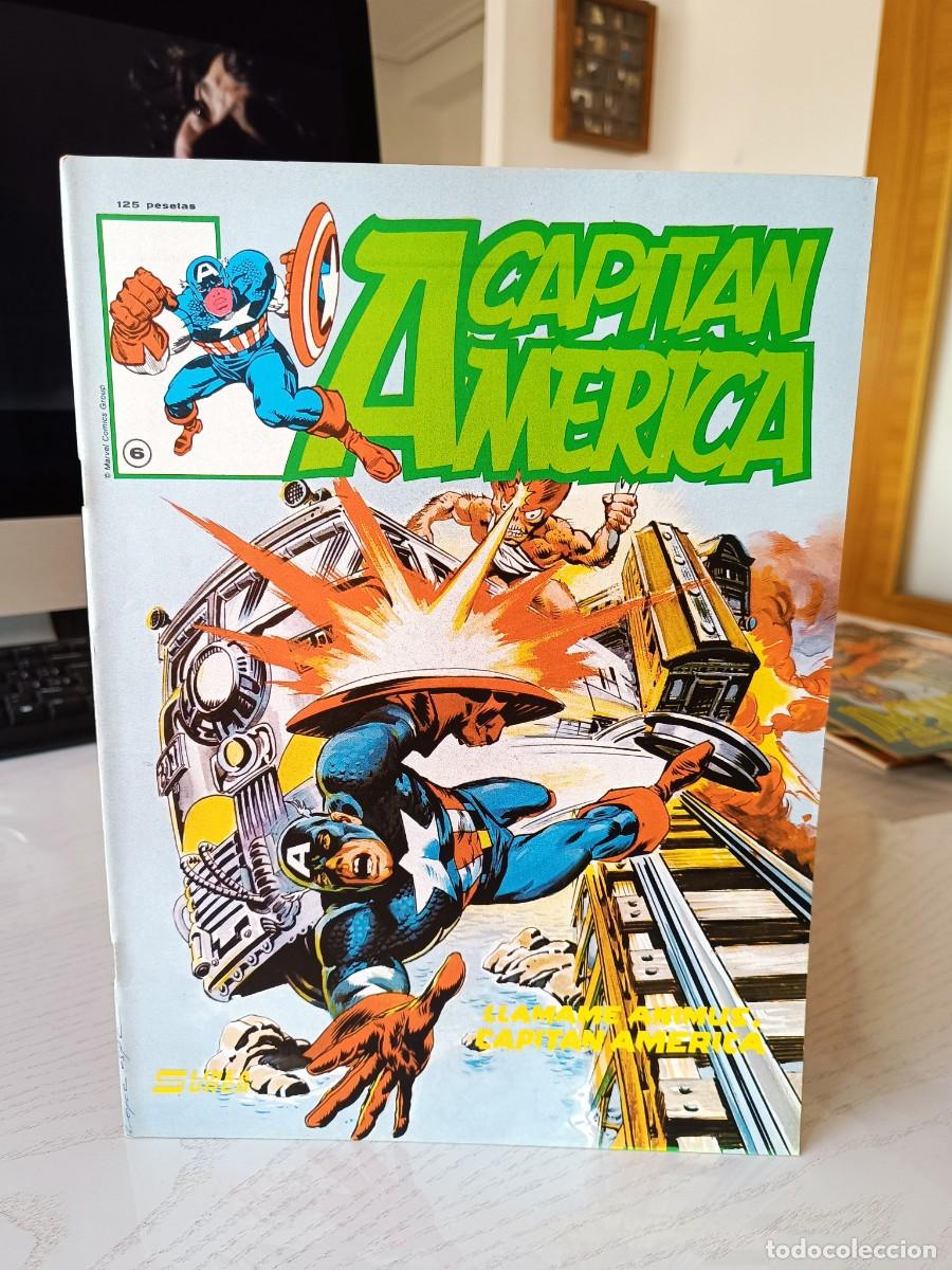 C&oacute;mics: CAPITAN AMERICA NUMERO 6 MUY BUEN ESTADO VERTICE VER FOTOS VERTICE