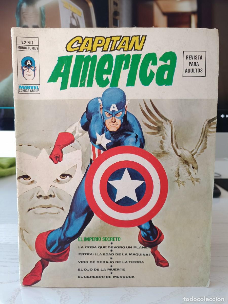 C&oacute;mics: CAPITAN AMERICA VOLUMEN 2 NUMERO 1 BUEN ESTADO VERTICE VER FOTOS