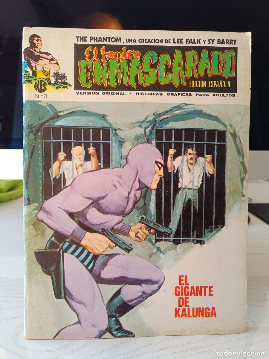 C&oacute;mics: EL HOMBRE ENMASCARADO NUMERO 3 MUY BUEN ESTADO VERTICE VER FOTOS