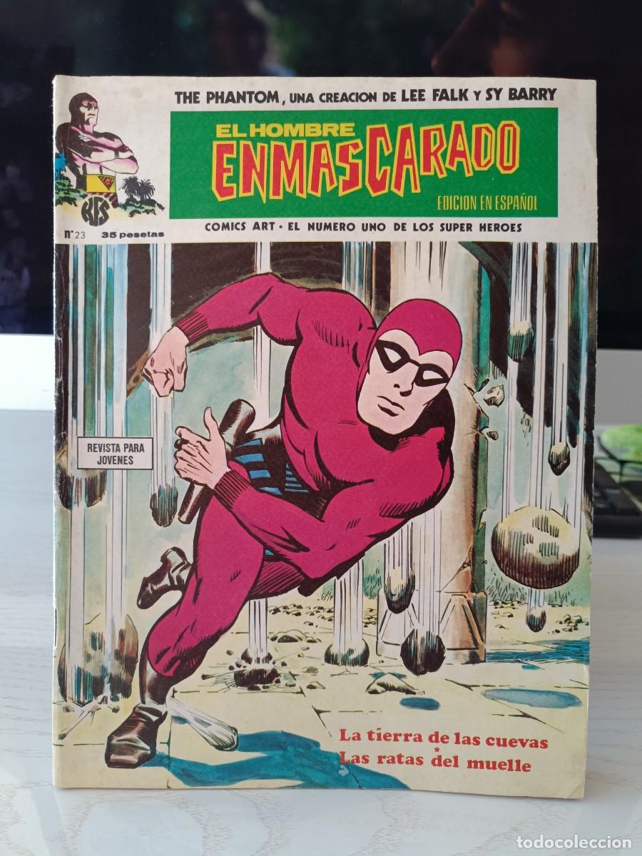 C&oacute;mics: EL HOMBRE ENMASCARADO NUMERO 23 MUY BUEN ESTADO VERTICE VER FOTOS