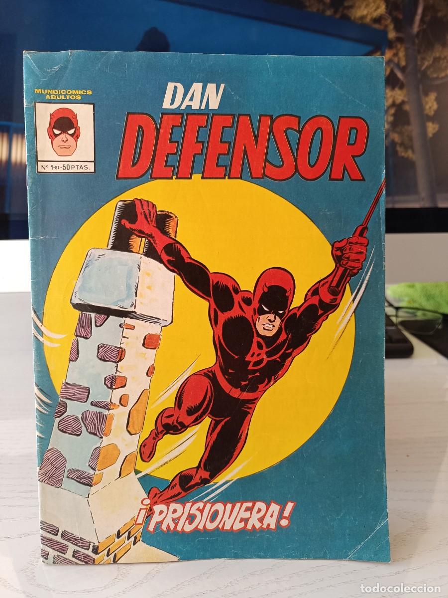C&oacute;mics: DAN DEFENSOR NUMERO 1 / 81 - VERTICE BUEN ESTADO VER FOTOS