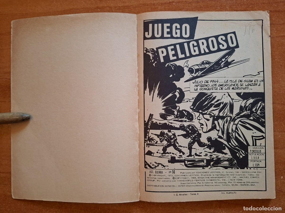 C&oacute;mics: ACCIONES DE GUERRA - EL TRAIDOR - N&ordm; 4 TACO VERTICE - Foto 2