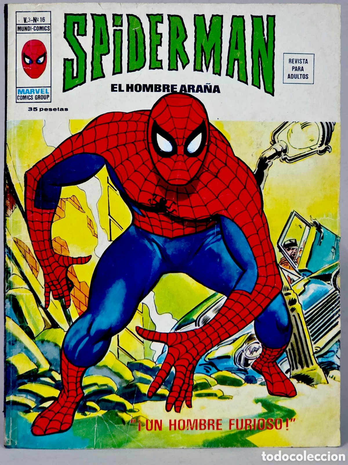 C&oacute;mics: C&Oacute;MIC SPIDERMAN 16 UN HOMBRE FURIOSO VOL.3 VERTICE MARVEL (SPIDER-MAN) VOLUMEN 3 BUEN ESTADO