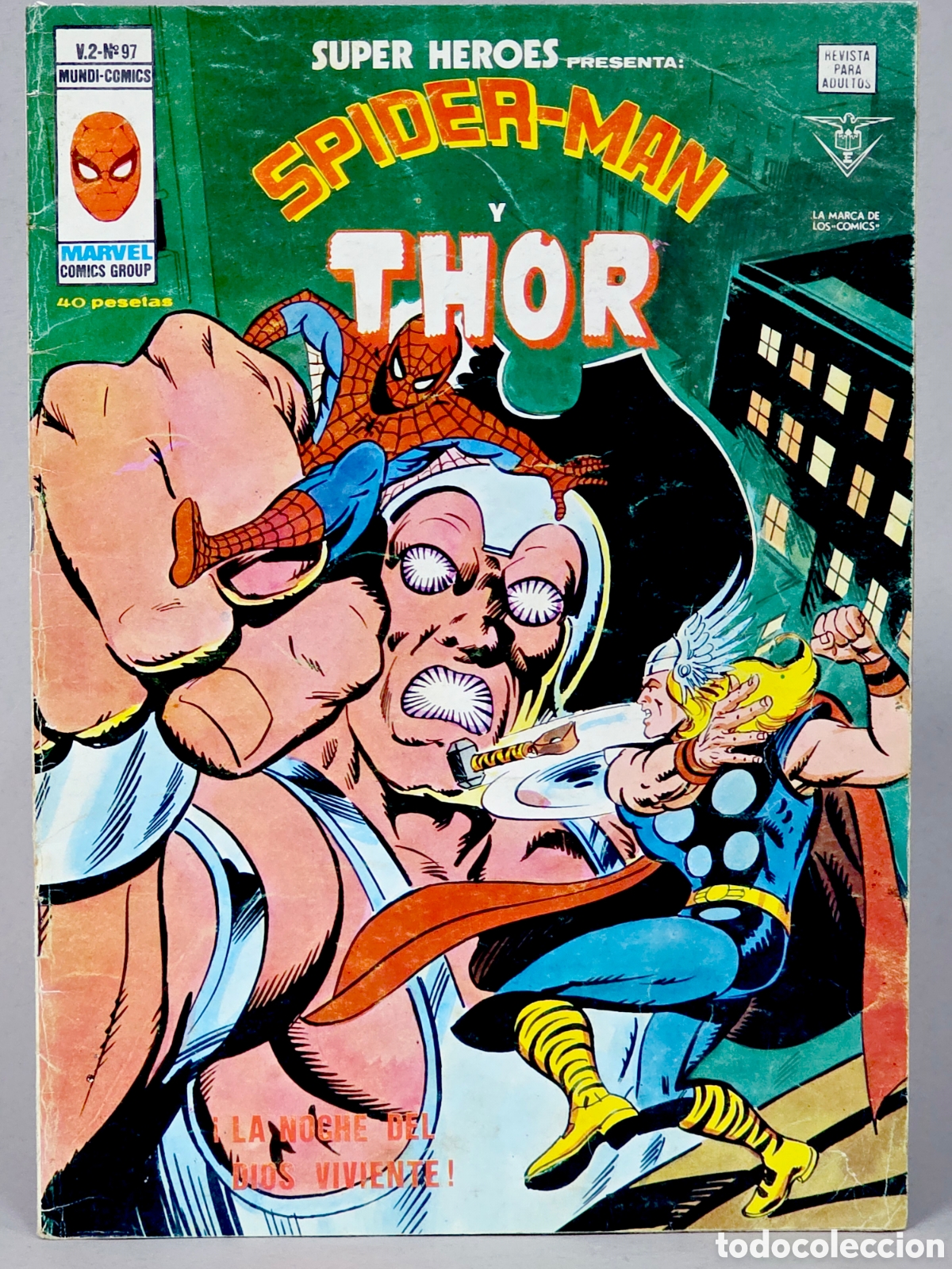 C&oacute;mics: C&Oacute;MIC SUPER HEROES 97 SPIDERMAN VOL.2 VERTICE MARVEL VOLUMEN 2 BUEN ESTADO