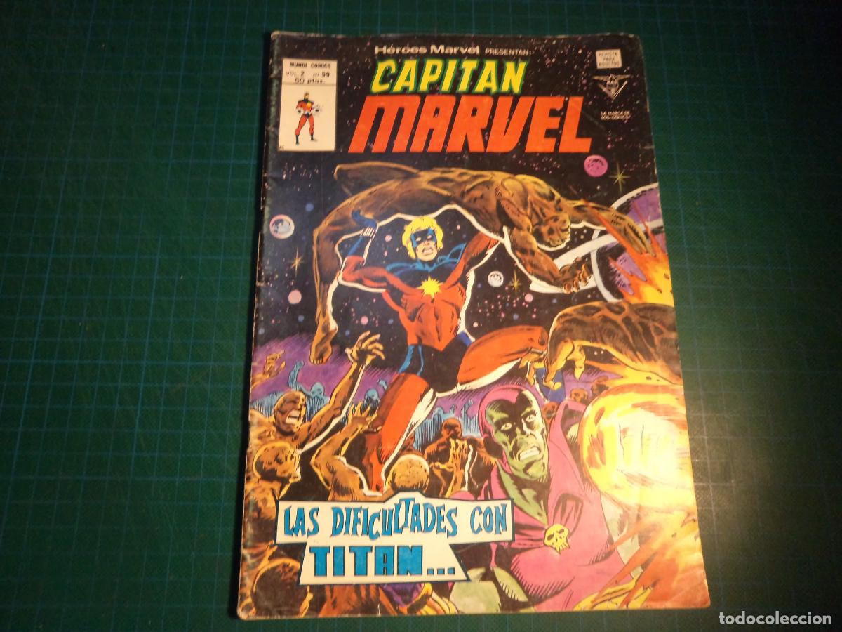 C&oacute;mics: Heroes Marvel. Vol 2 n&ordm; 59. Vertice. (Ref. 8-B) - Foto 1