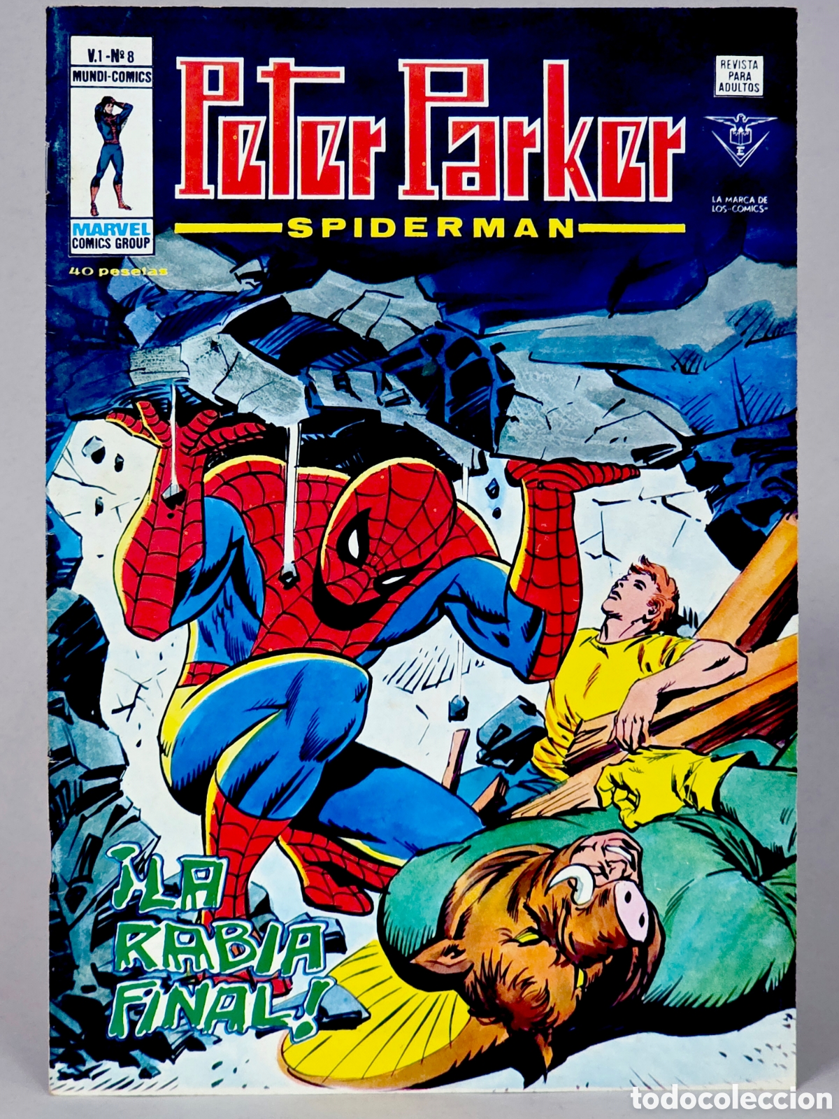 C&oacute;mics: C&Oacute;MIC PETER PARKER 8 LA RABIA FINAL SPIDERMAN VOL.2 VERTICE MARVEL EXCELENTE ESTADO