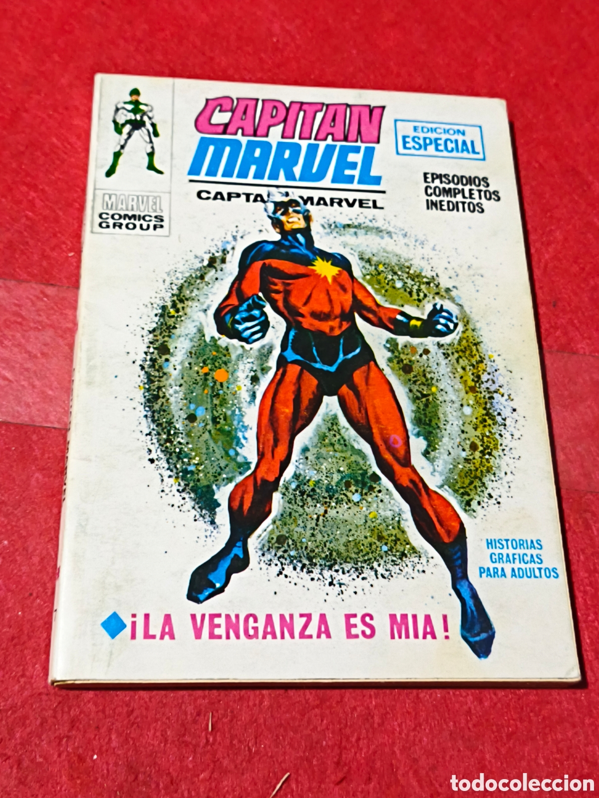 C&oacute;mics: Capitan Marvel 7 La Venganza es M&iacute;a Vertice