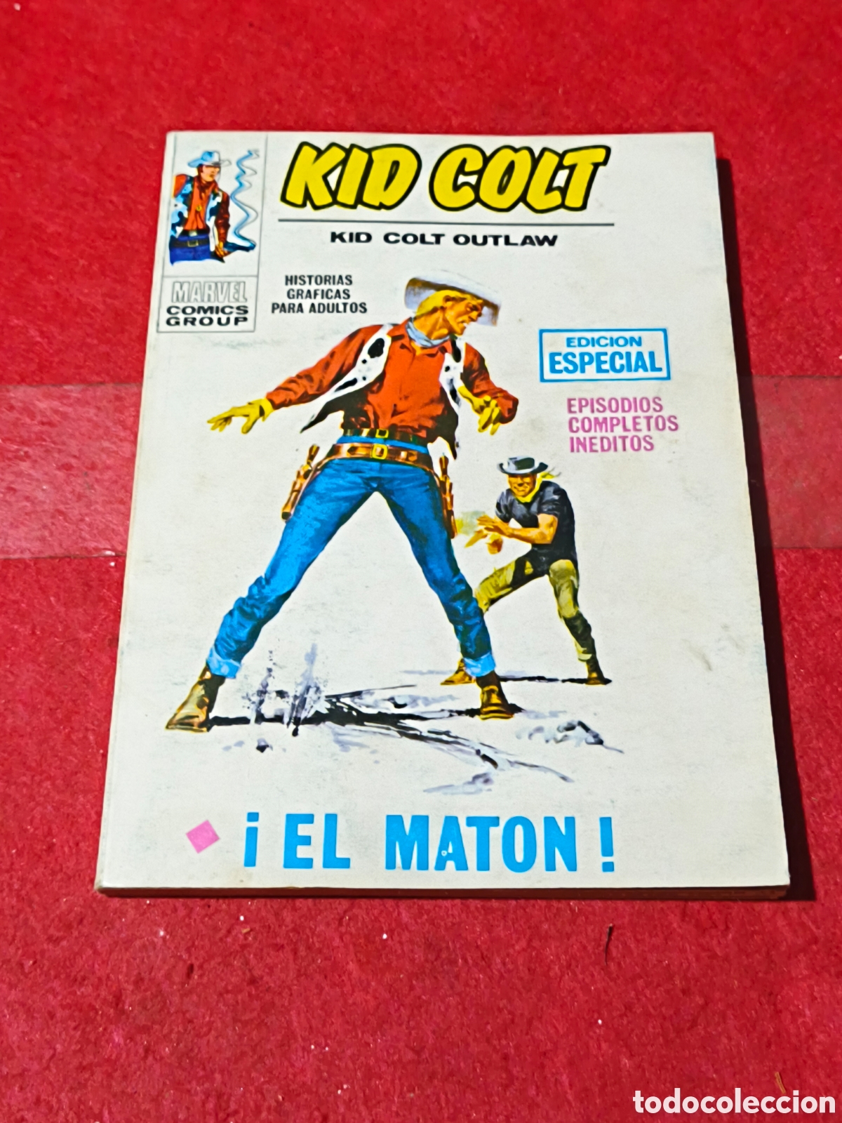 C&oacute;mics: KID COLT EL MATON N&deg; 6 Uno de los m&aacute;s dif&iacute;ciles de V&eacute;rtice leer descripci&oacute;n y ver fotos