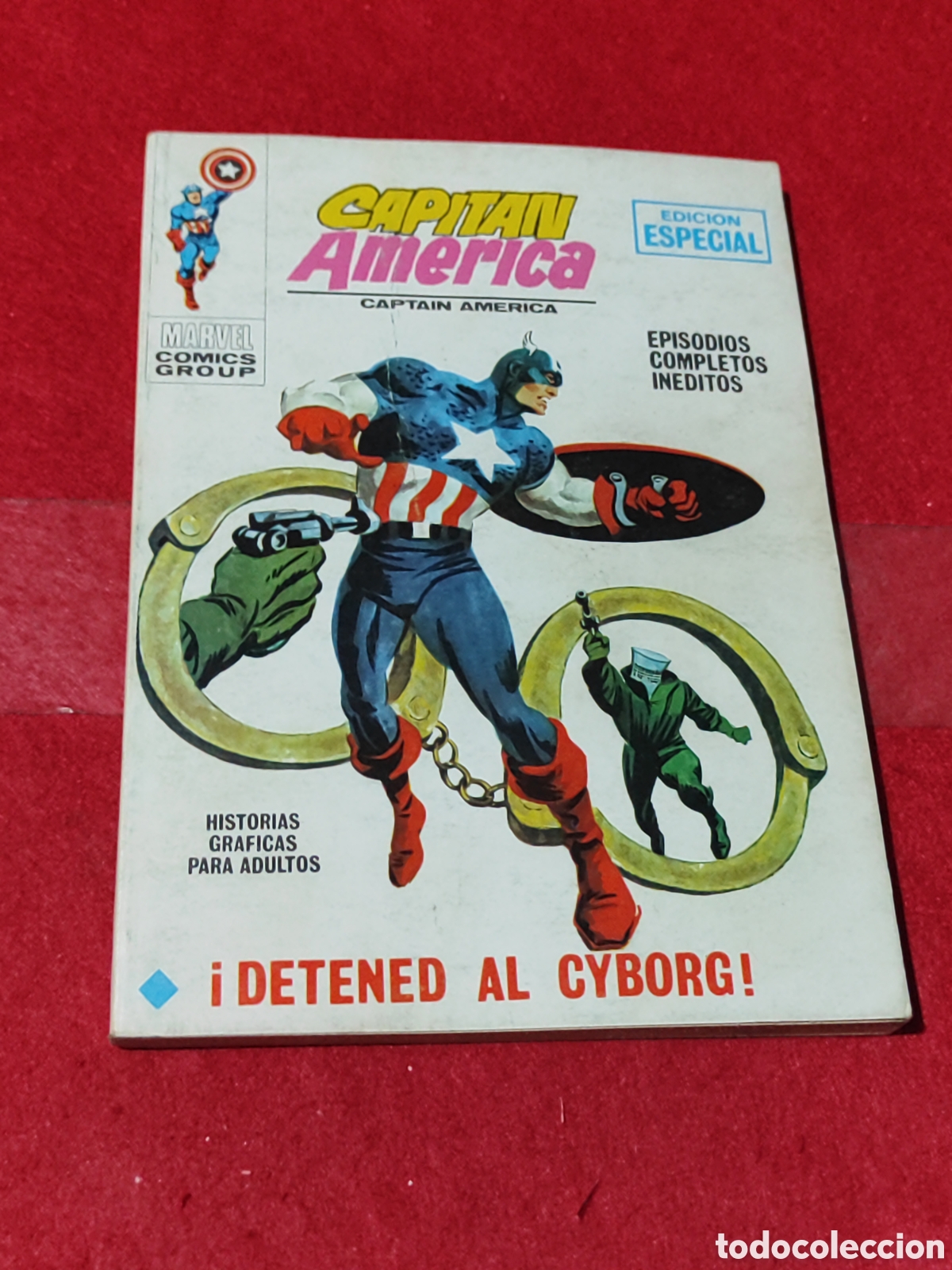 C&oacute;mics: Capitan Am&eacute;rica 10 Detened al Cyborg Vetice