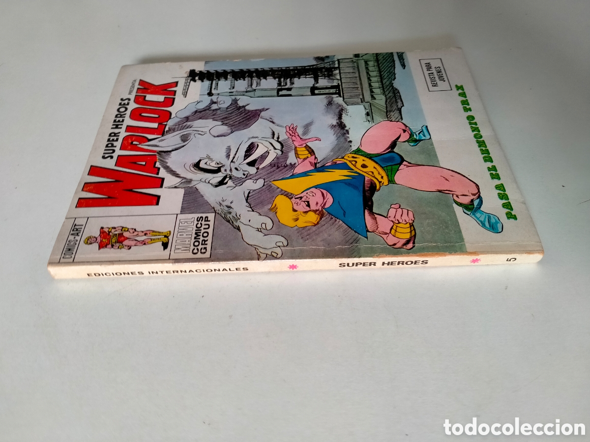 C&oacute;mics: WARLOCK N&Uacute;MERO 5 EDICIONES V&Eacute;RTICE A&Ntilde;O 1974 - Foto 3