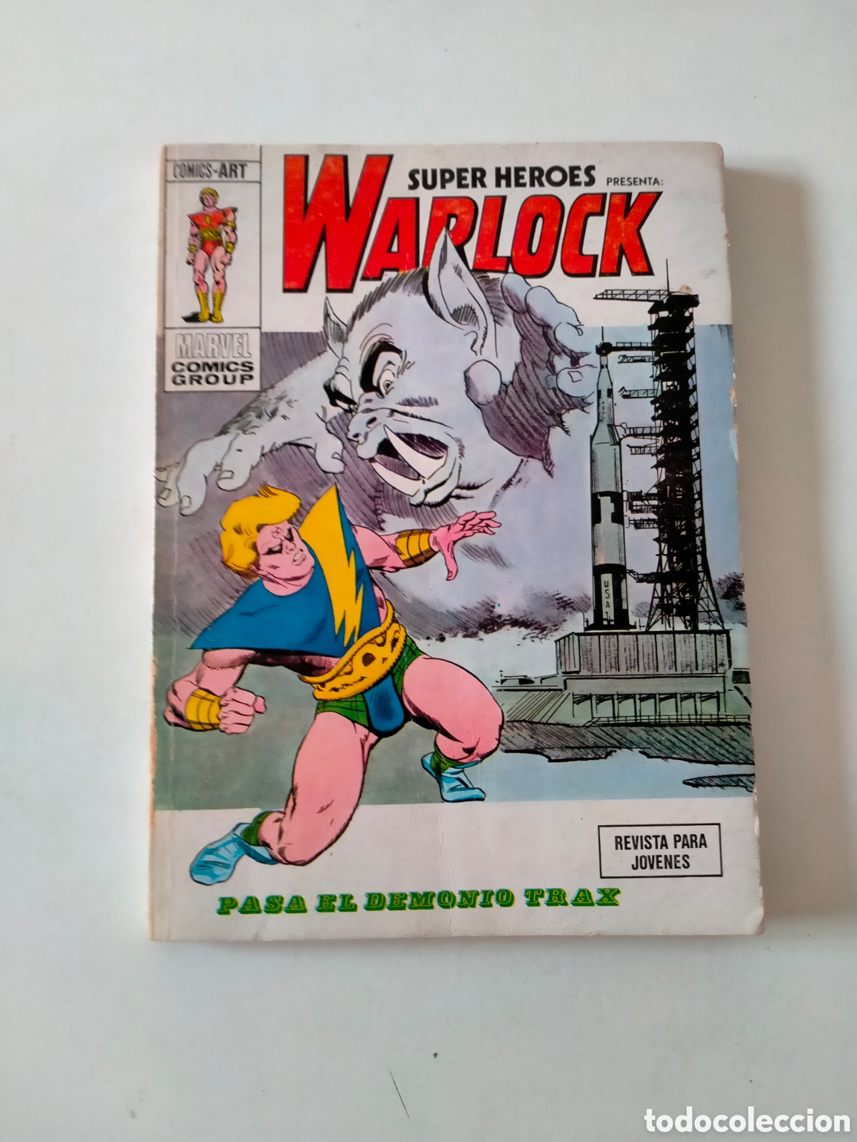C&oacute;mics: WARLOCK N&Uacute;MERO 5 EDICIONES V&Eacute;RTICE A&Ntilde;O 1974 - Foto 1