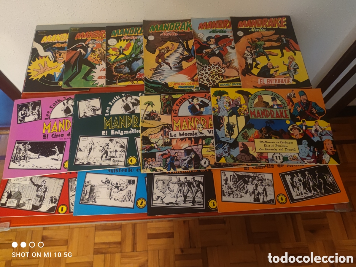 C&oacute;mics: Mega Lote 14 Comics Cl&aacute;sicos Mandrake el Mago (Ed.Esteve-Ed. V&eacute;rtice )-A&ntilde;os 80