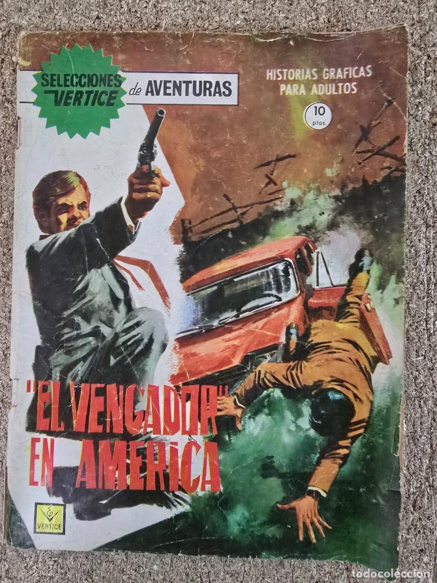 C&oacute;mics: Selecciones Vertice 21.El Vengador en America.Vertice 10 ptas