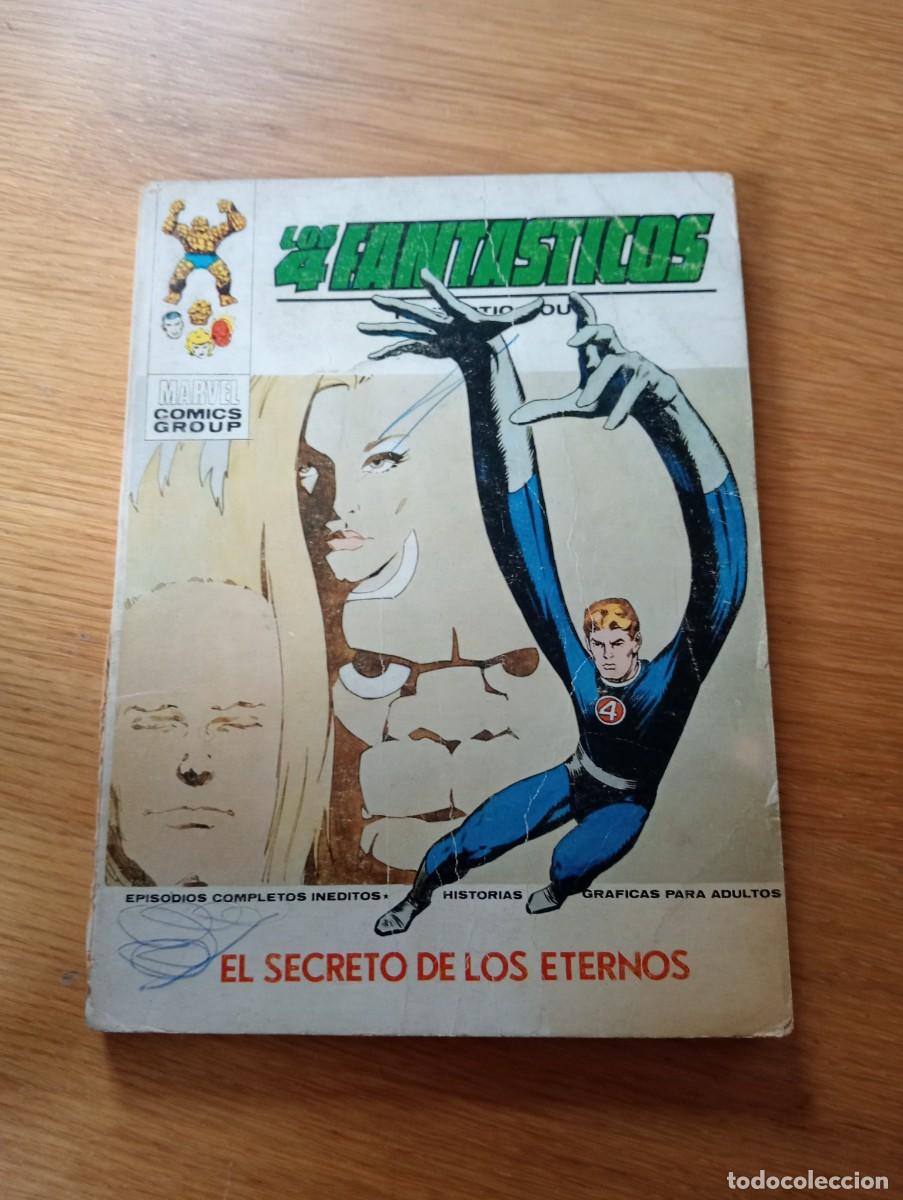Comics: LOS 4 FANT&Aacute;STICOS N.&ordm; 57 (DE 67). EL SECRETO DE LOS ETERNOS. TACO. V&Eacute;RTICE. 1973.