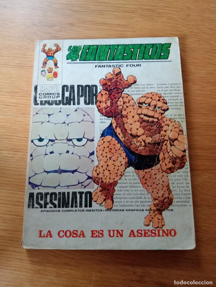 Fumetti: LOS 4 FANT&Aacute;STICOS N.&ordm; 46 (DE 67). LA COSA ES UN ASESINO. TACO. V&Eacute;RTICE. 1973.