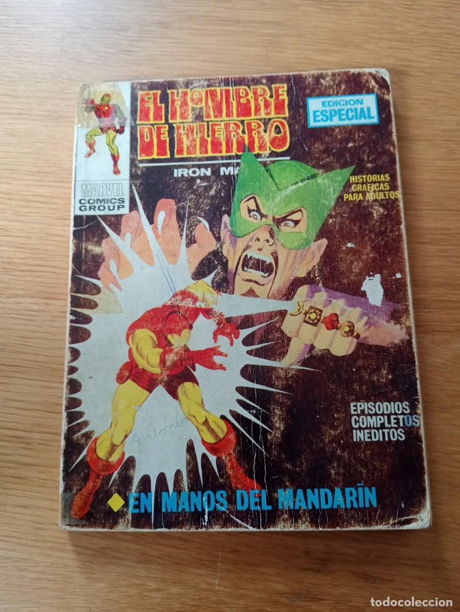 Comics: EL HOMBRE DE HIERRO N.&ordm; 4 (DE 32). EN MANOS DEL MANDAR&Iacute;N. TACO. V&Eacute;RTICE. 1969.