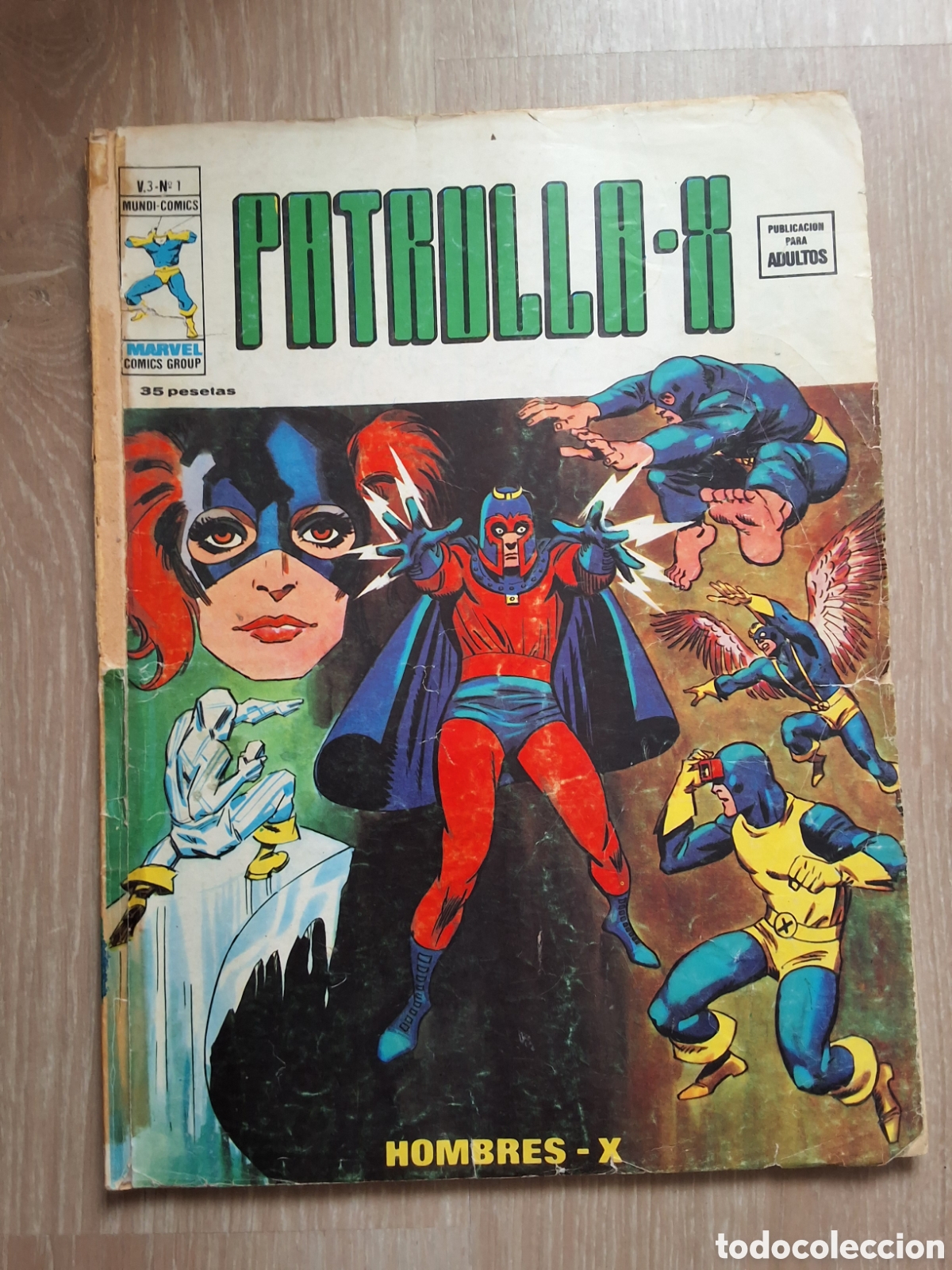 C&oacute;mics: Patrulla X mundi comics volumen 3 numero 1 edita vertice