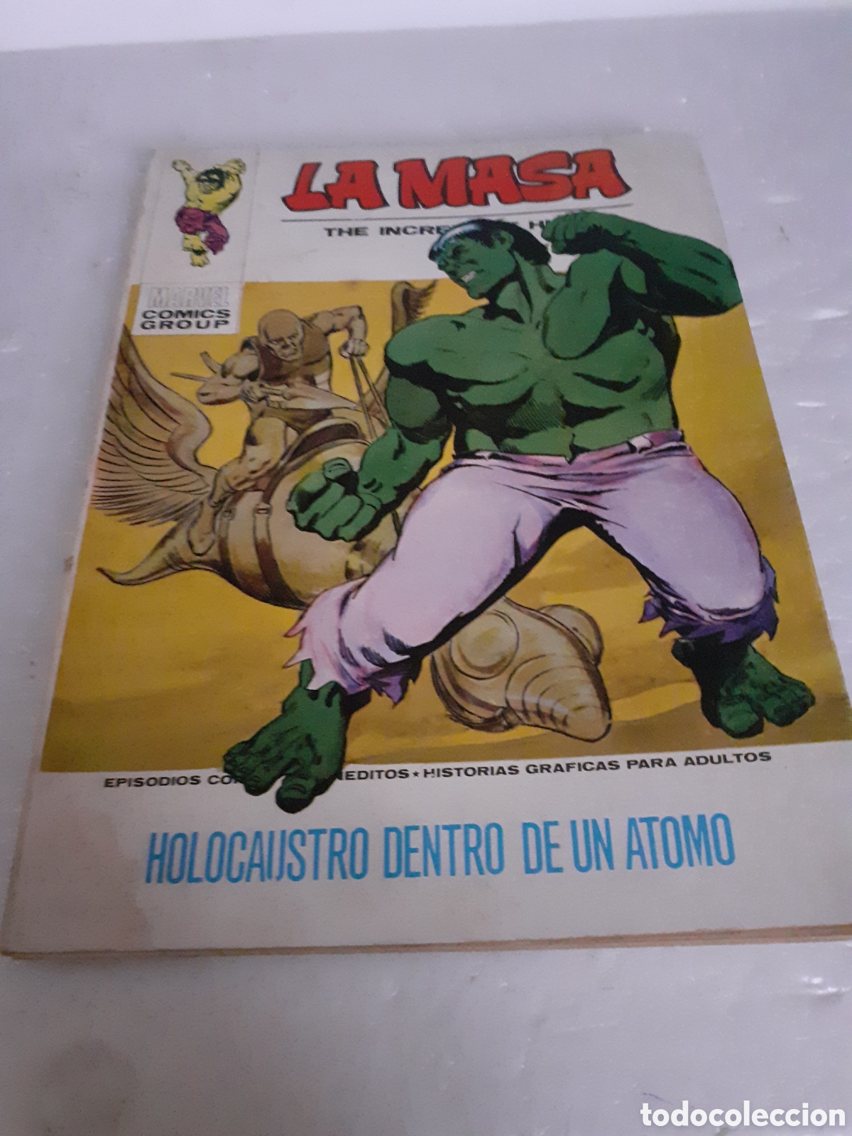 Comics: EDICIONES VERTICE LA MASA N 27 HOLOCAUSTRO DENTRO DE UN ATOMO
