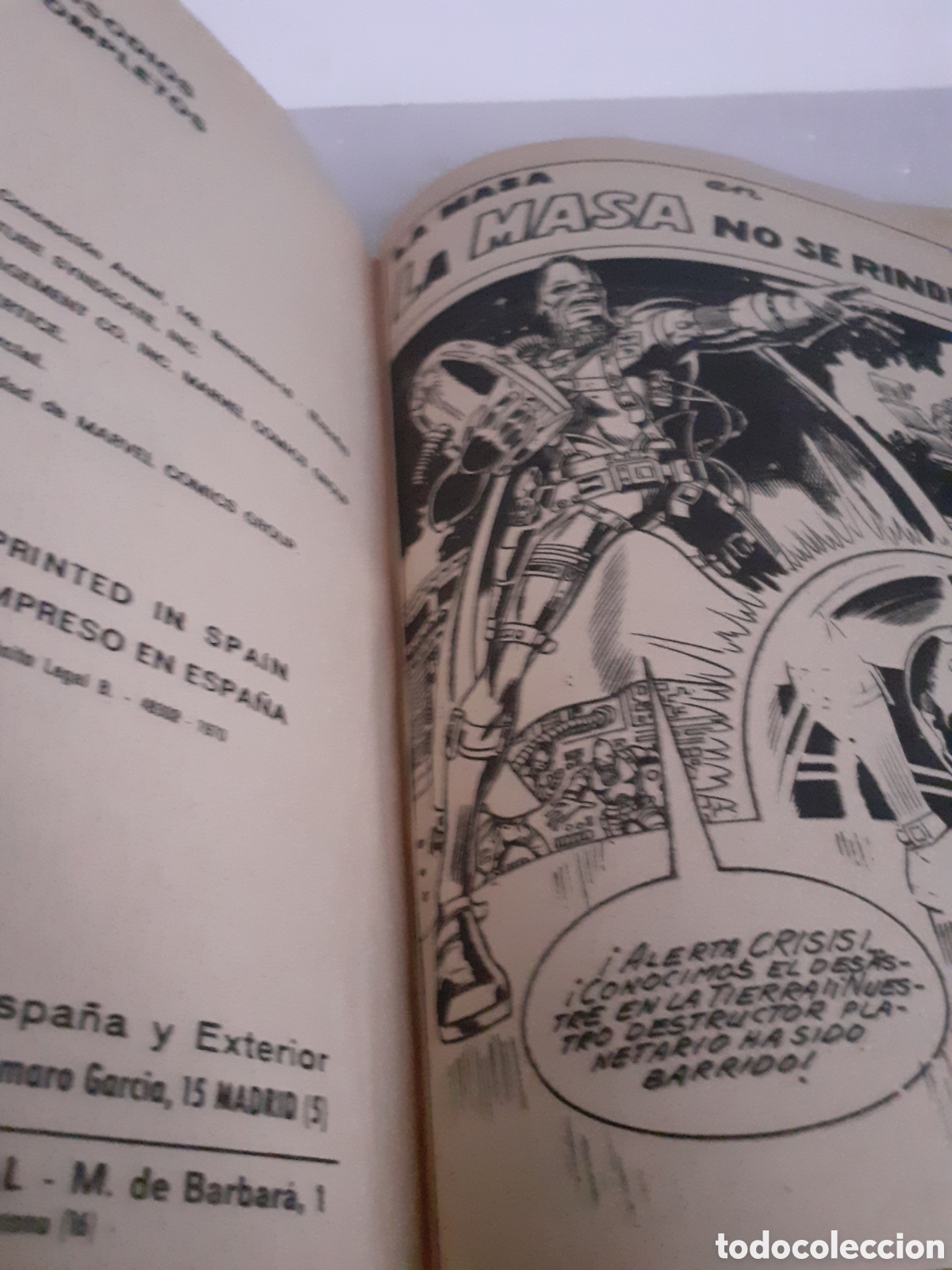 C&oacute;mics: EDICIONES VERTICE LA MASA N 5 LA MASA NO SE RINDE - Foto 12