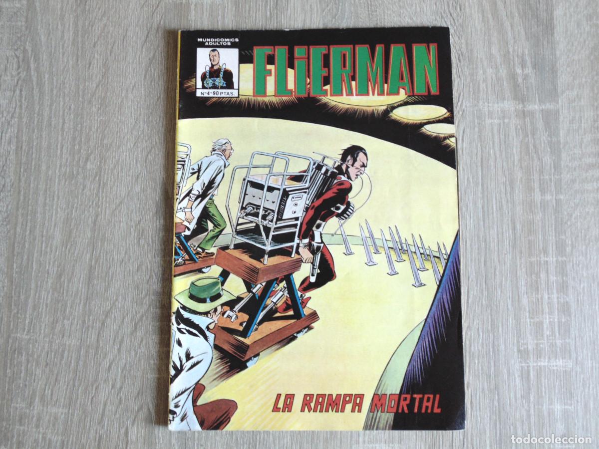 Comics: Flierman Vol-1 n&ordm; 4. 1981. ITC / Mundicomics / Vertice.