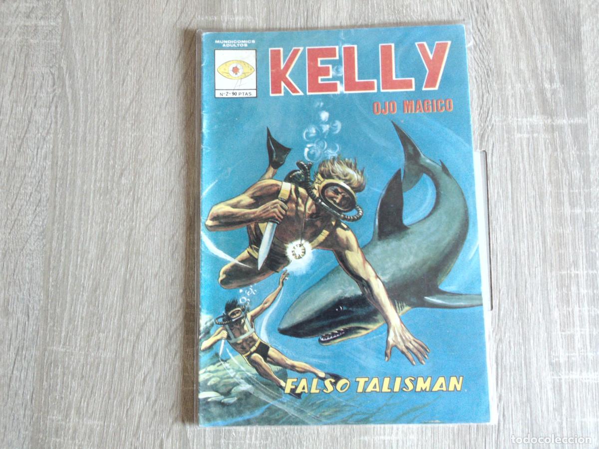 Comics: Kelly Ojo Magico. Vol-1 n&ordm; 2. 1981. ITC / Mundicomics / Vertice.
