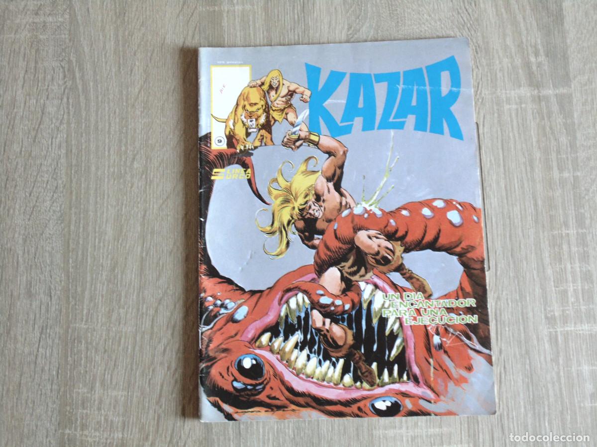 Comics: Kazar. Linea 83. n&ordm; 9. 1983. Marvel / Surco / Vertice.
