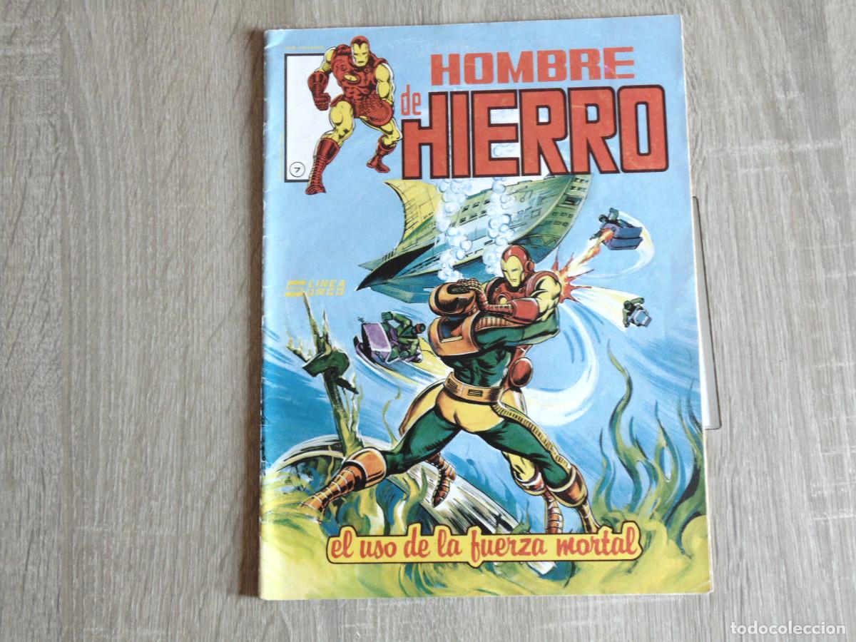 Comics: El Hombre de Hierro (Iron Man). Linea 83. n&ordm; 7. 1983. Marvel / Surco / Vertice.