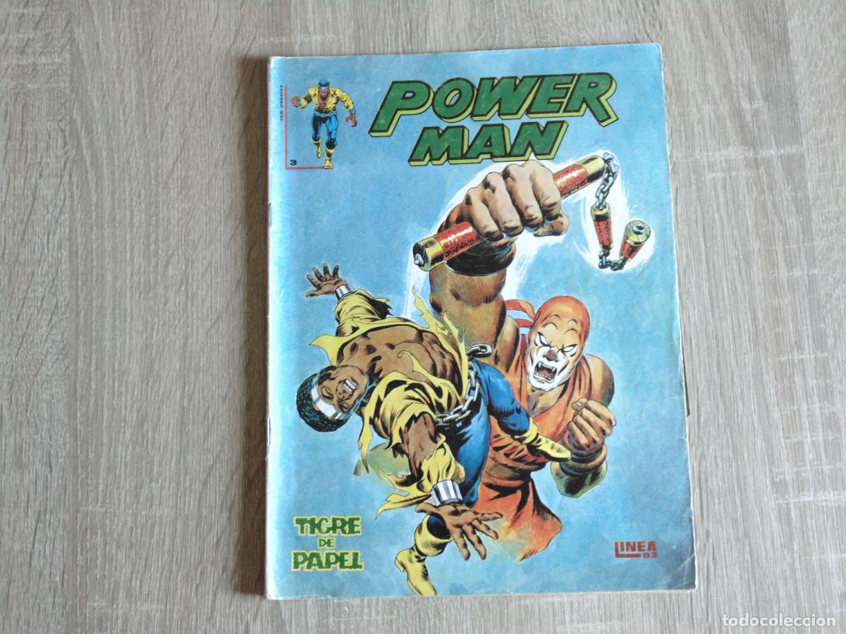 C&oacute;mics: Power Man. Linea 83. n&ordm; 3. 1983. Marvel / Surco / Vertice. - Foto 1