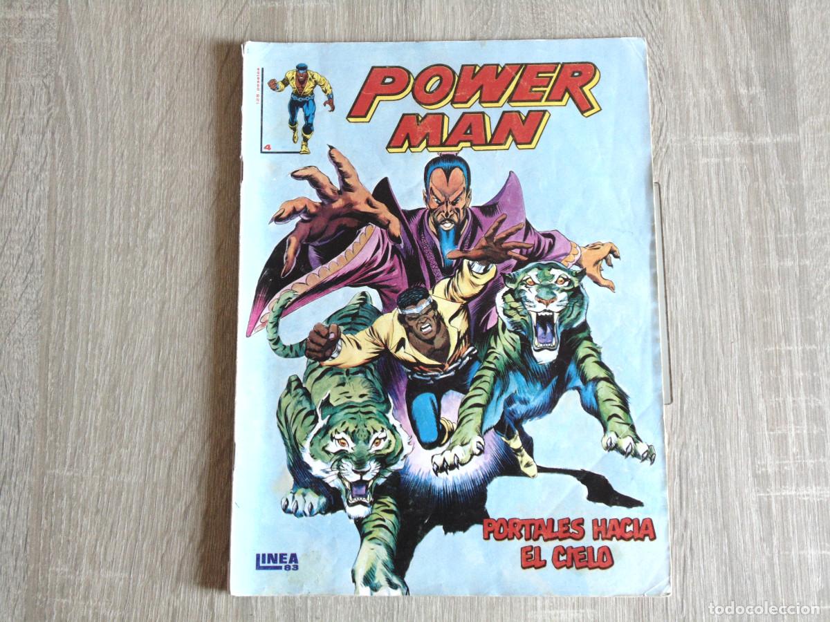 C&oacute;mics: Power Man. Linea 83. n&ordm; 4. 1983. Marvel / Surco / Vertice. - Foto 1