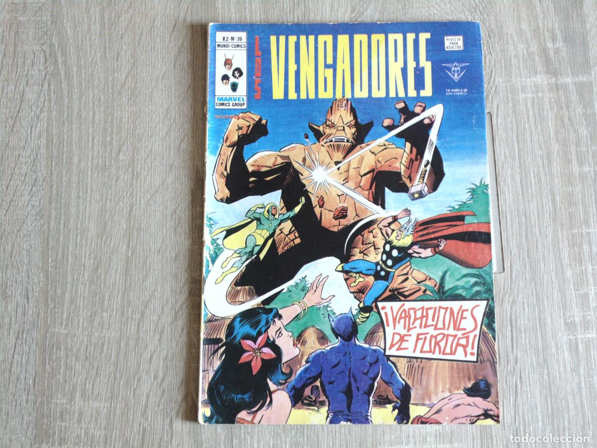 Comics: Los Vengadores Vol-2 n&ordm; 39. 1979. Marvel / Vertice.