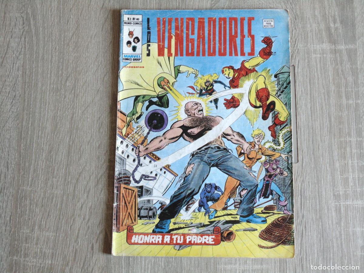 Comics: Los Vengadores Vol-2 n&ordm; 40. 1979. Marvel / Vertice.