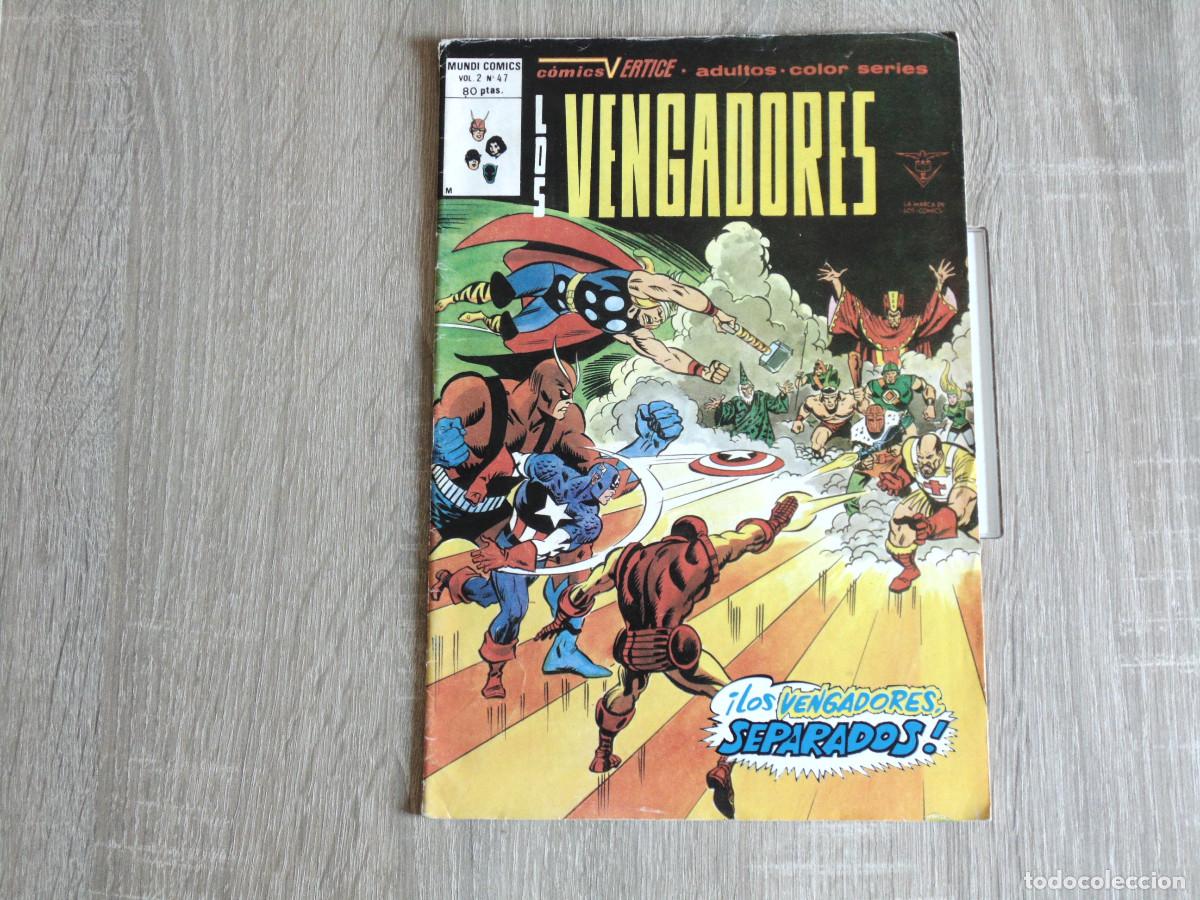 Comics: Los Vengadores Vol-2 n&ordm; 47. 1980. Marvel / Vertice.