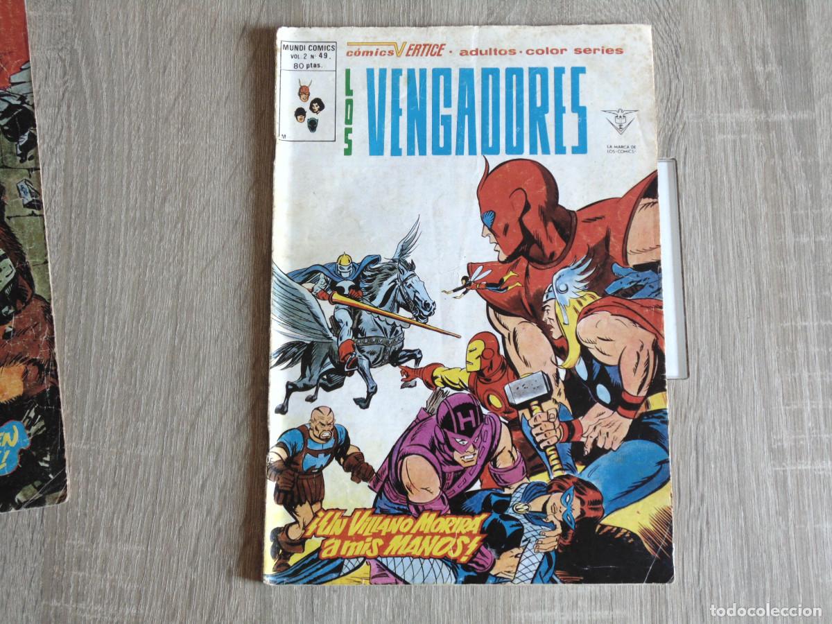Comics: Los Vengadores Vol-2 n&ordm; 49. 1980. Marvel / Vertice.