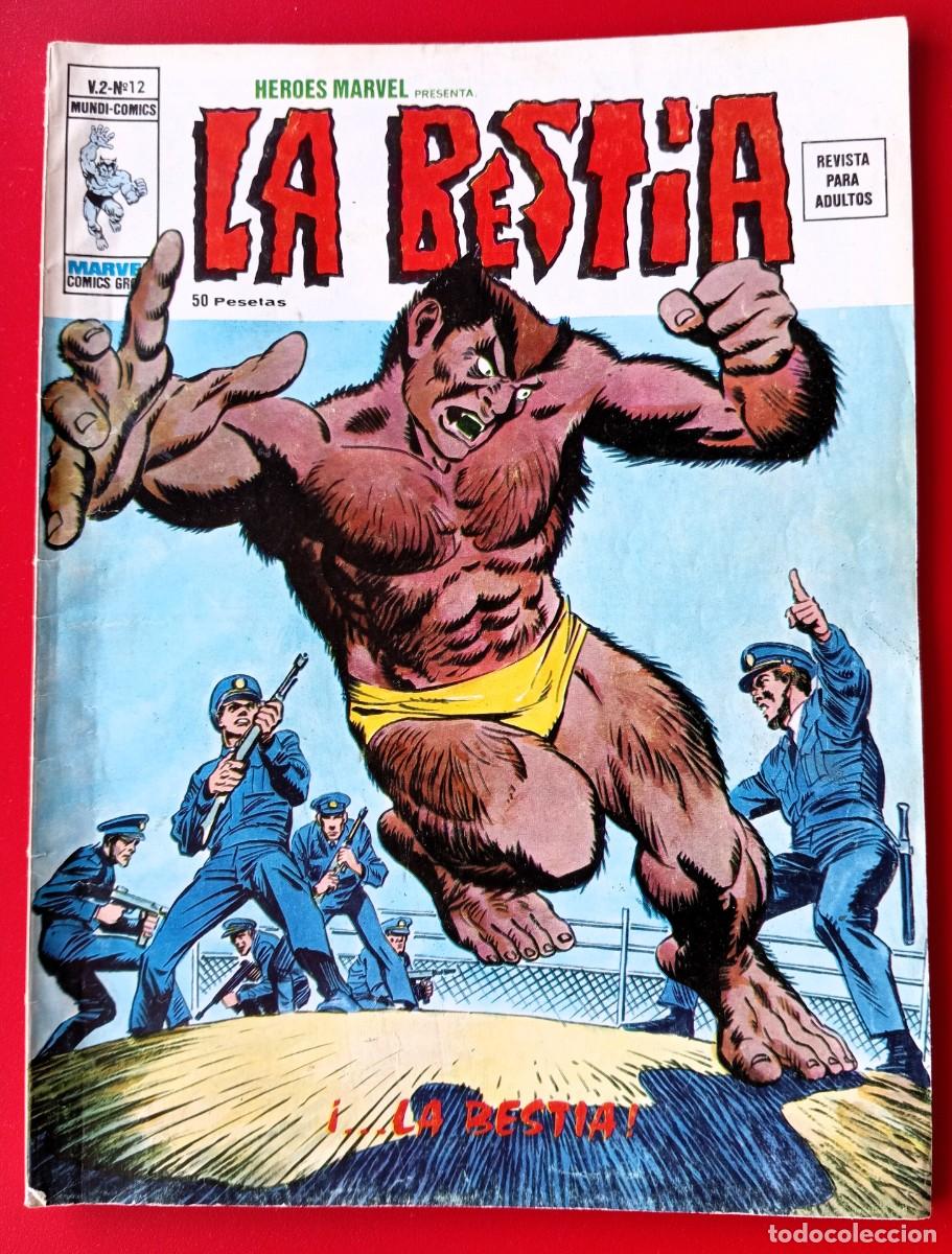 C&oacute;mics: H&Eacute;ROES MARVEL. 12 - LA BESTIA - C&Oacute;MICS VERTICE VOL.2 - Foto 1