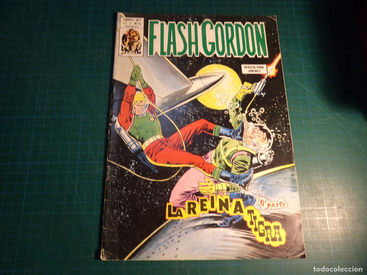 C&oacute;mics: Flash Gordon. Vol 1 n&ordm; 44. Vertice.