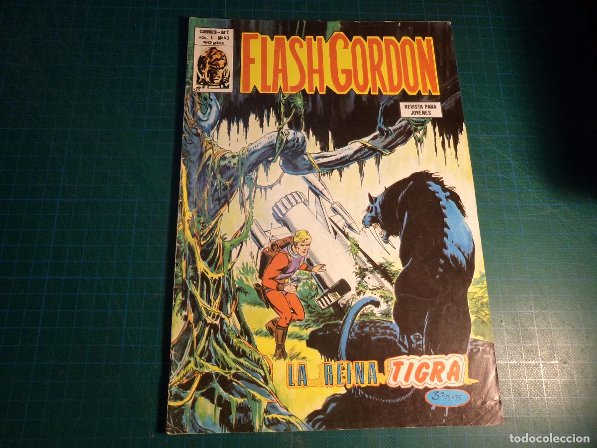 C&oacute;mics: Flash Gordon. Vol 1 n&ordm; 43. Vertice.