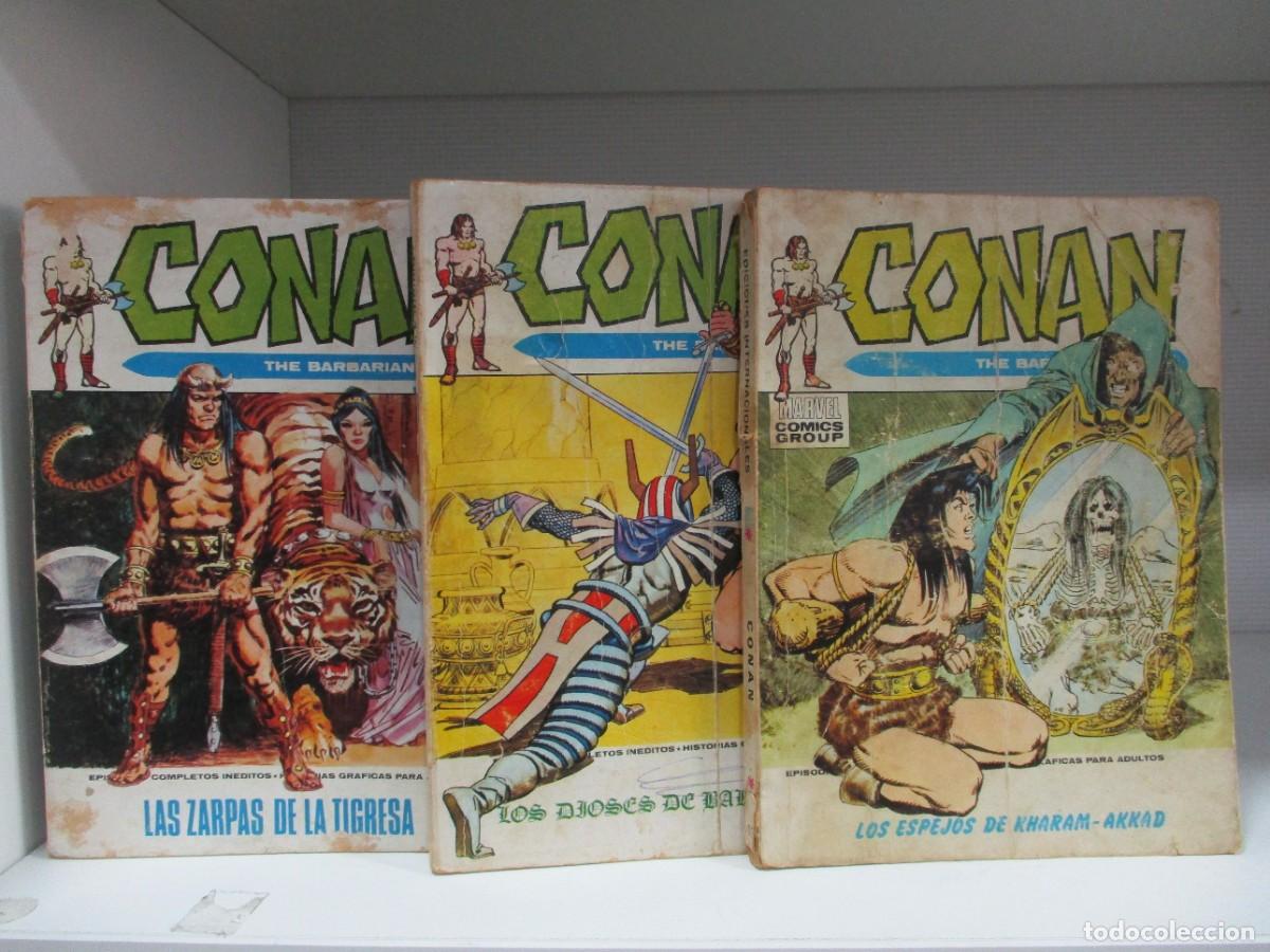 Comics: TOMO VERTICE - CONAN EL BARBARO - NUMERO 3 , 9 Y 13 - TACO - V.1 - VOLUMEN 1