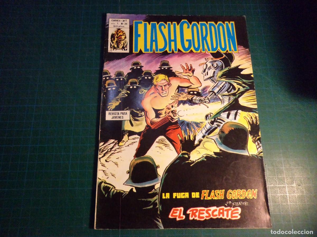 C&oacute;mics: Flash Gordon. Vol 1 n&ordm; 39. Vertice.