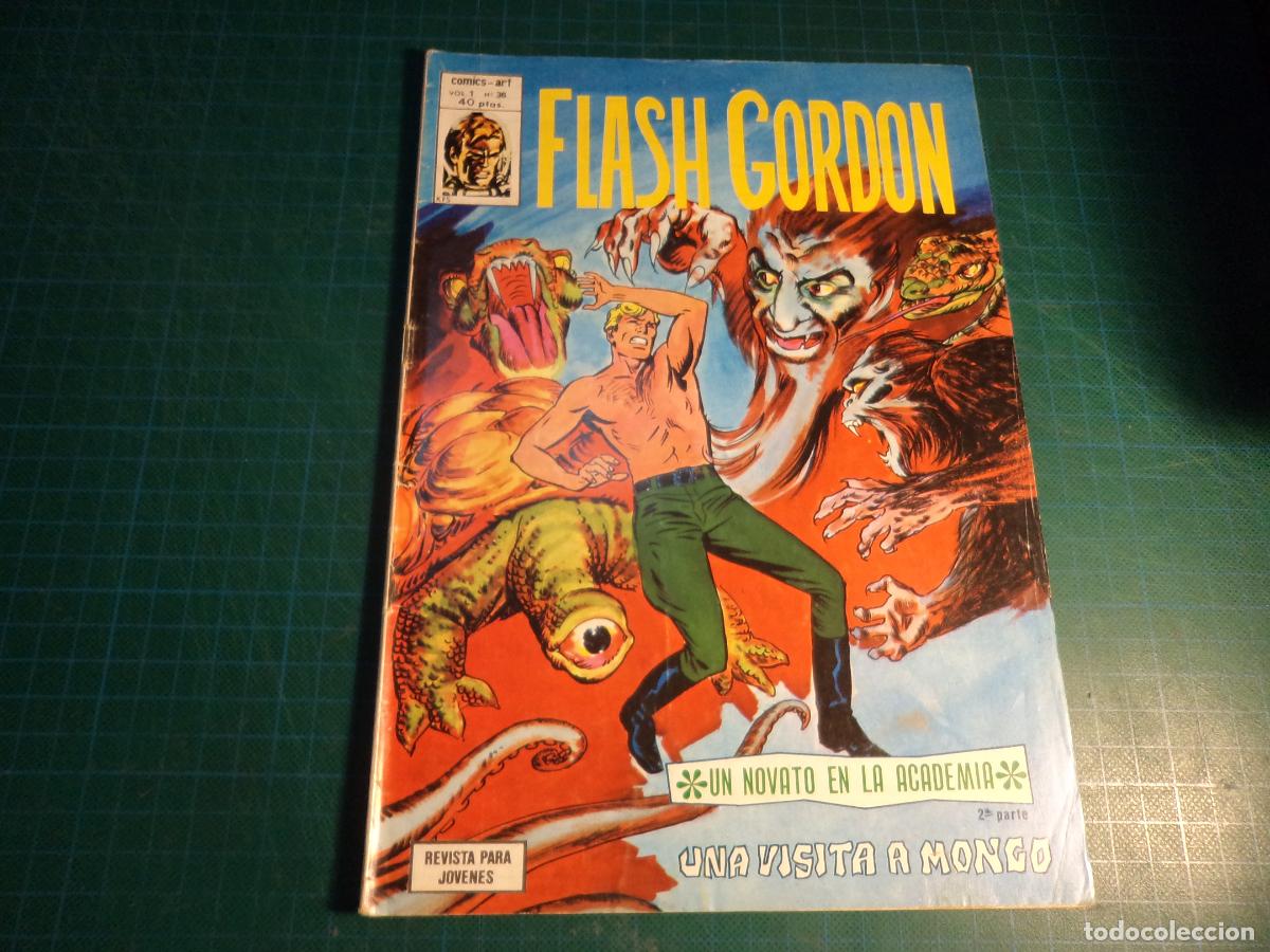 C&oacute;mics: Flash Gordon. Vol 1 n&ordm; 36. Vertice.