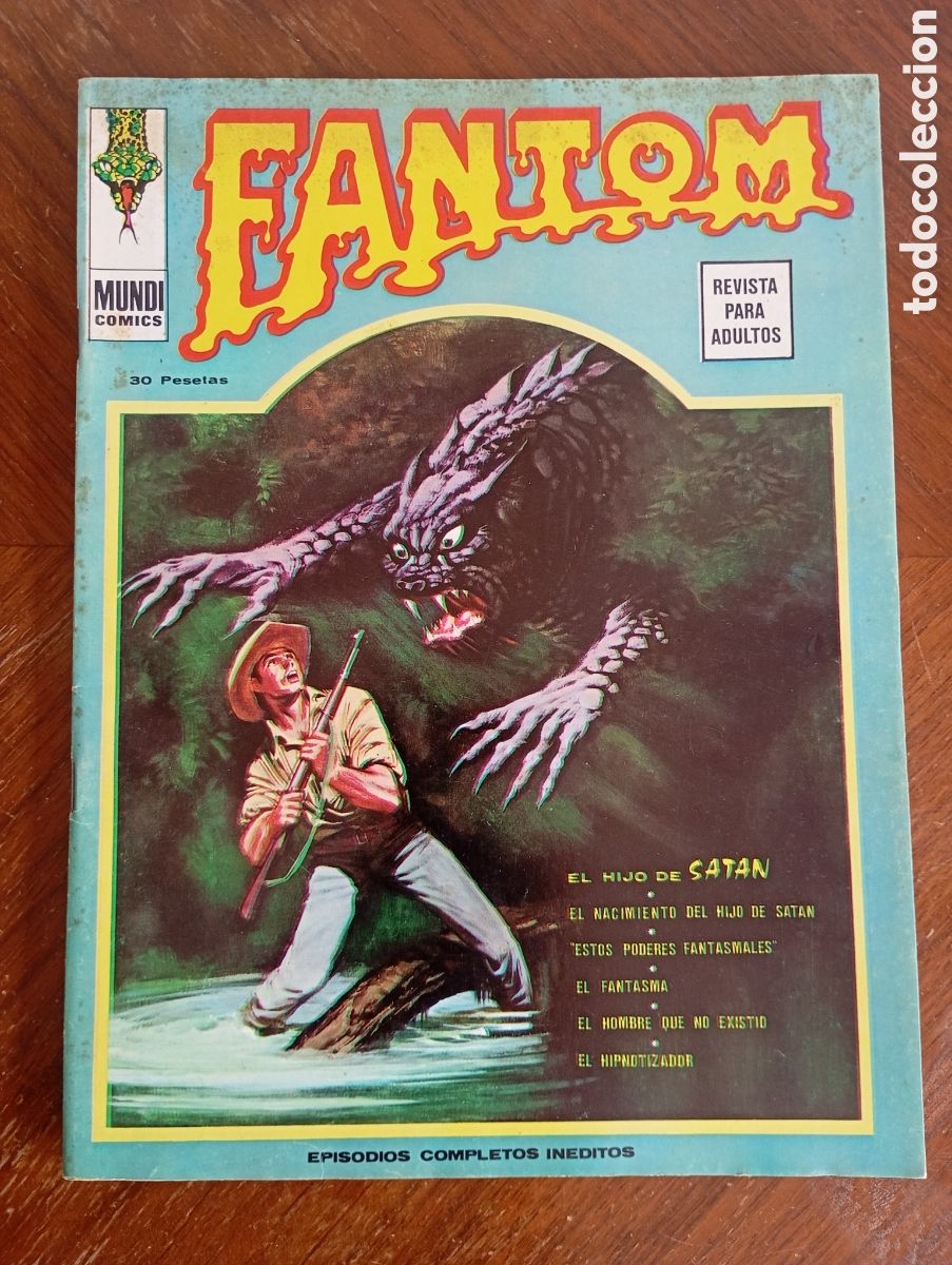 C&oacute;mics: Fantom 38 editorial vertice (de almacen)