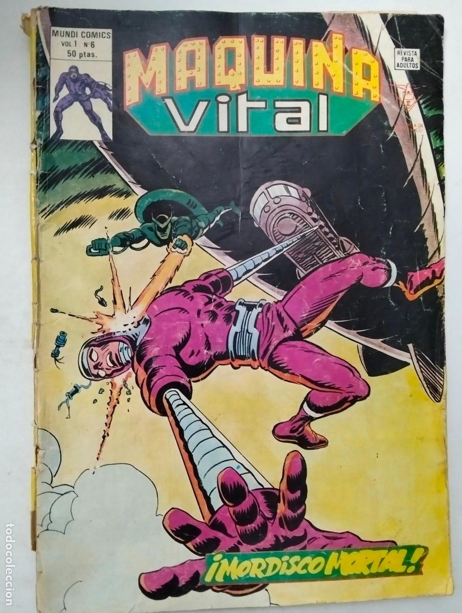 C&oacute;mics: MAQUINA VITAL, VOL 1, N&ordm; 6, EDICIONES VERTICE - Foto 1