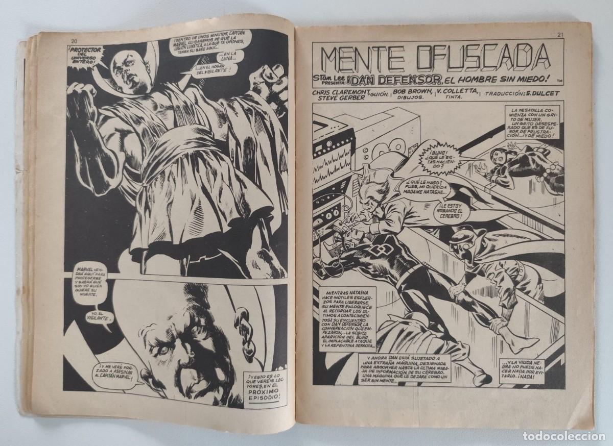 C&oacute;mics: H&Eacute;ROES MARVEL Vol.2 N&ordm; 1 - CAPITAN MARVEL Y DAN DEFENSOR ~ MARVEL/V&Eacute;RTICE (1975) - Foto 4