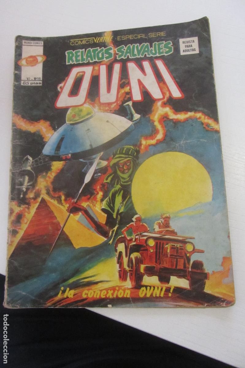 Fumetti: RELATOS SALVAJES VOL. 1.N&ordm; 56 - OVNI V&Eacute;RTICE arx75