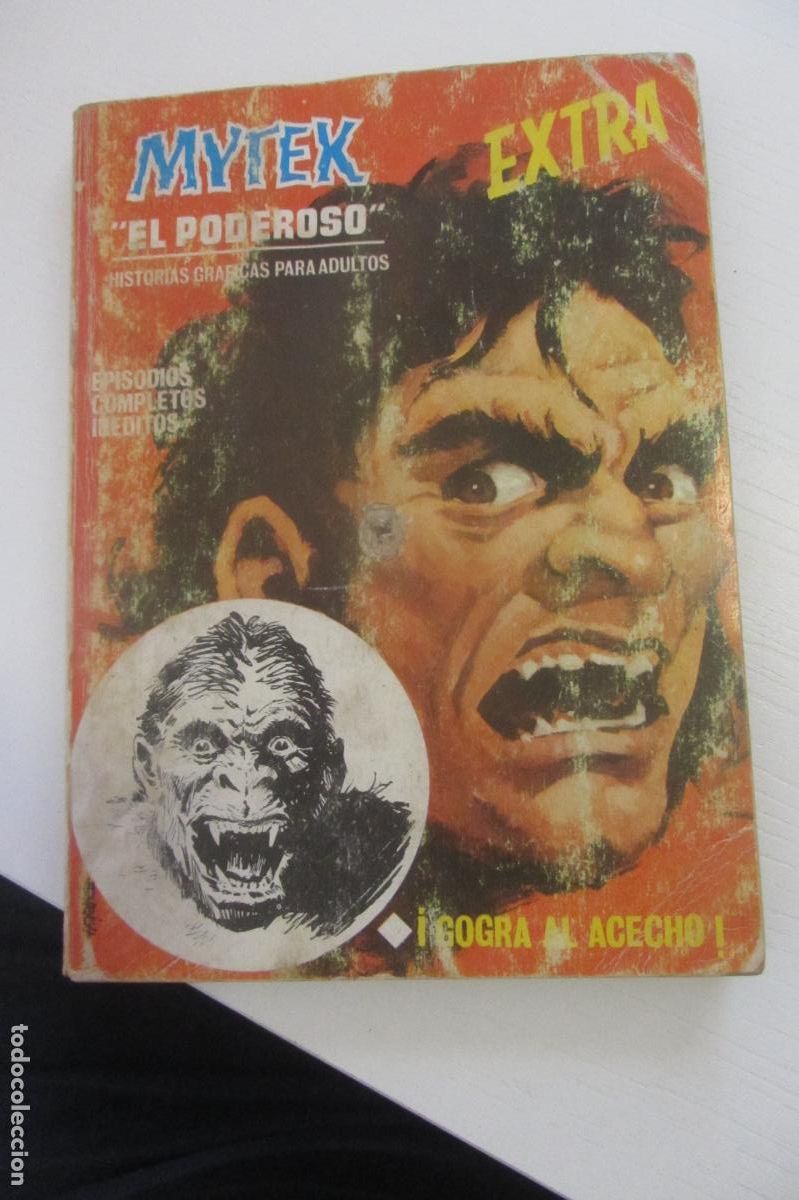 Comics : V&Eacute;RTICE VOL. 1 MYTEK EL PODEROSSO N&ordm; 11, GOGRA AL ACECHO. 1969 25 PTS. DIF&Iacute;CIL. arx344
