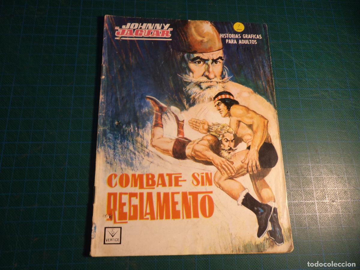 Comics: Johnny Jaguar. N&ordm; 7. Vertice. Con se&ntilde;ales de uso.