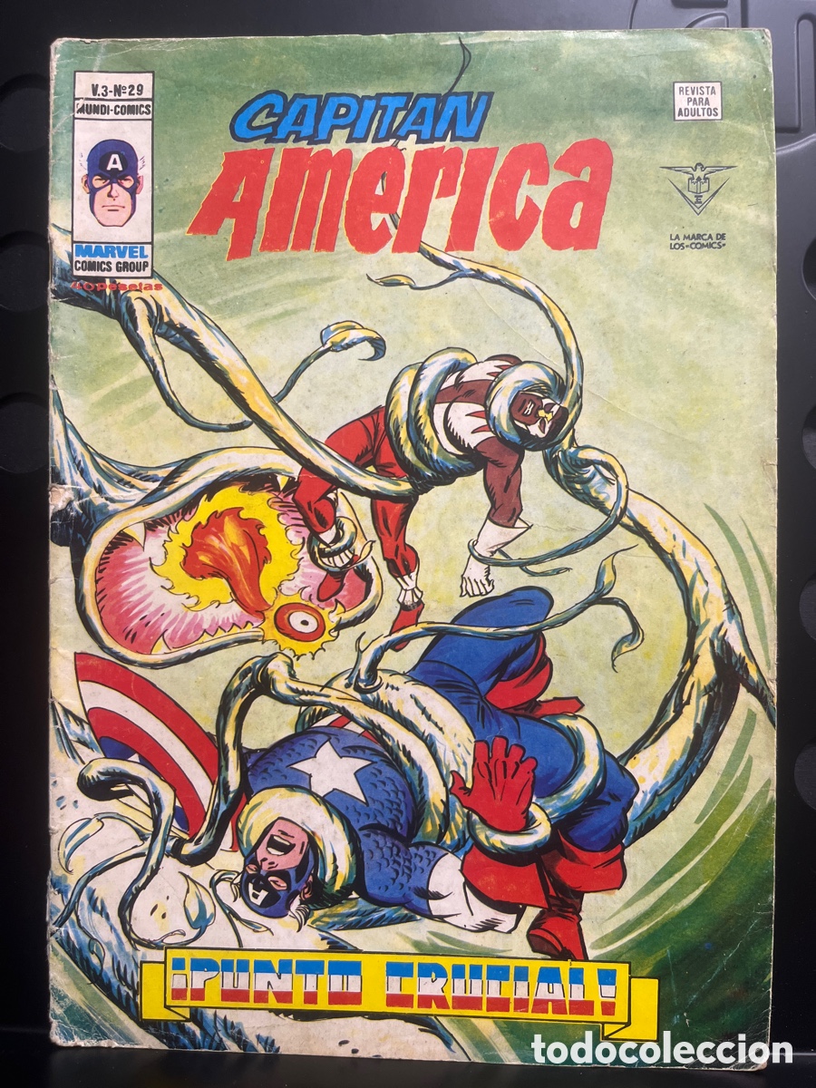 Comics : CAPIT&Aacute;N AMERICA VOL.3 N.29 PUNTO CRUCIAL ( 1975/1980 )