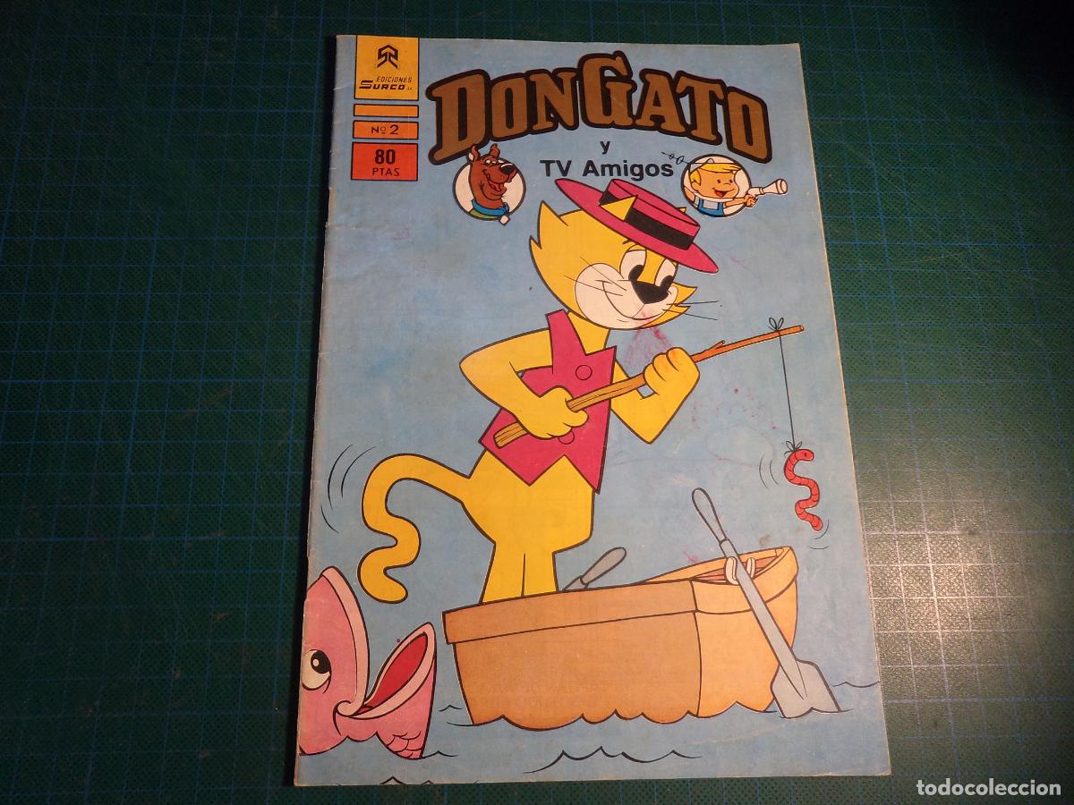 Comics: Don Gato y TV amigos. N&ordm; 2. Surco. (Ref. 16-B)