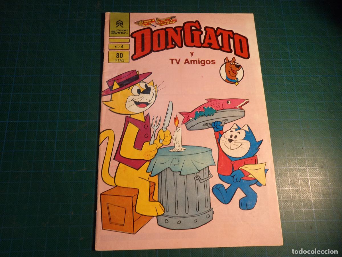 C&oacute;mics: Don Gato y TV amigos. N&ordm; 4. Surco. (Ref. 16-B) - Foto 1