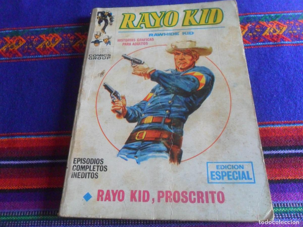 Comics: V&Eacute;RTICE VOL. 1 RAYO KID N&ordm;S 8 Y 12. 25 PTS. 1971. RAYO KID PROSCRITO Y EL MAGO DEL COLT.