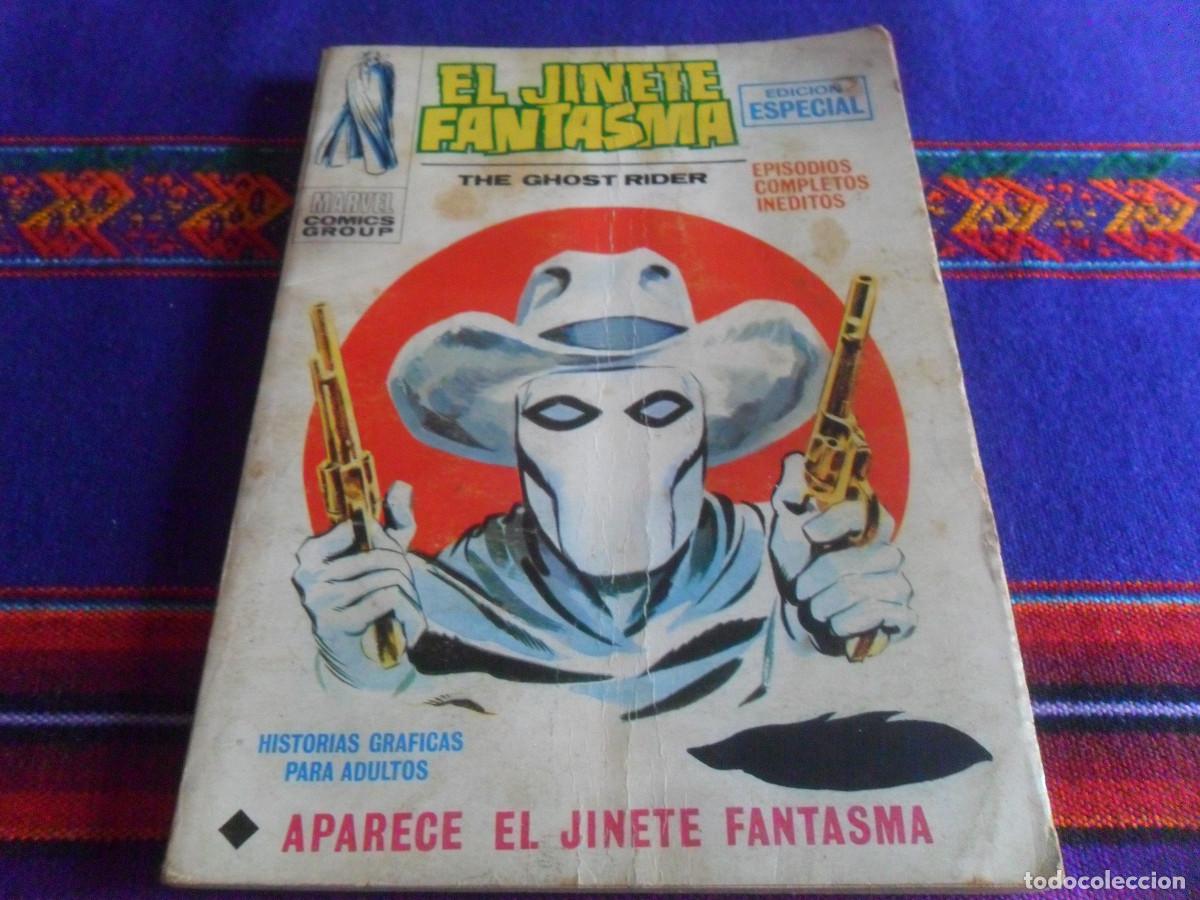 Comics: V&Eacute;RTICE VOL. 1 EL JINETE FANTASMA N&ordm; 1 APARECE EL JINETE FANTASMA. 1972. 25 PTS. DIF&Iacute;CIL.